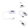 Tester Voltmetro USB Tipo Puntatore Colore Bianco Ingresso 1V Uscita 14.4V 0.3V
