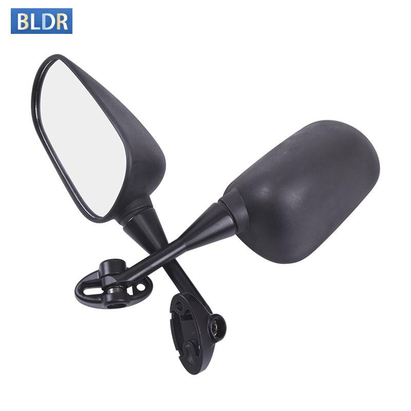 600CC Motorcycle Mirror Black ABS Plastic Scooter E-Bike Rearview Mirrors Back Side Mirror for Honda CBR600 F3 F4 F5 CBR 600 1pairs(include 2pcs)