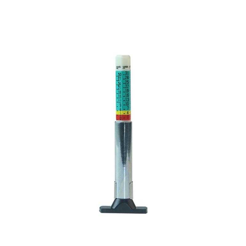 Misuratore di Profondità del Battistrada per Pneumatici Auto Portatile Strumento Diagnostico Ruote Auto Indicatore di Colore
