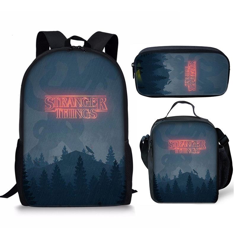 Stranger Things Dětský batoh+taška přes rameno+penál KTB