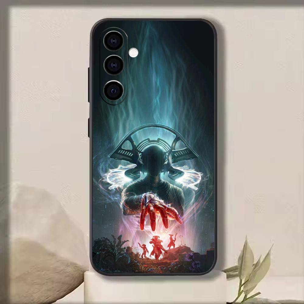 Destiny   Phone Case Black Silicone Soft For Samsung Galaxy A73,A72,A71,A70,A53,A52,A51