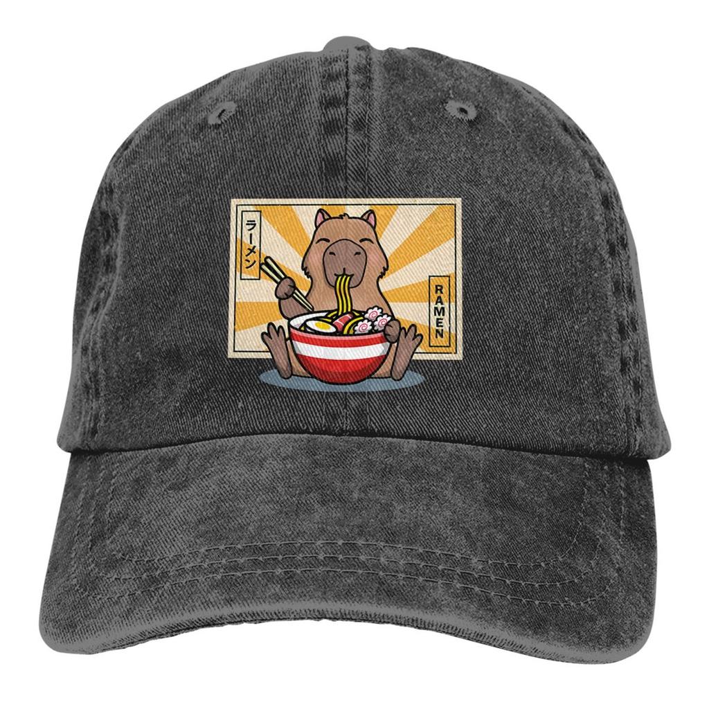 Capybara Multicolor Hat Peaked Womens Cap RaUnisex Personalized Visor Protection Hats