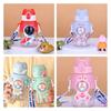Cute Cartoon Water Bottle For Students With High Capacity And Portable Design