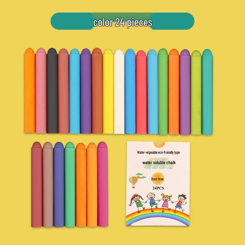 Dust-Free Colorful Chalk for Children's Blackboard