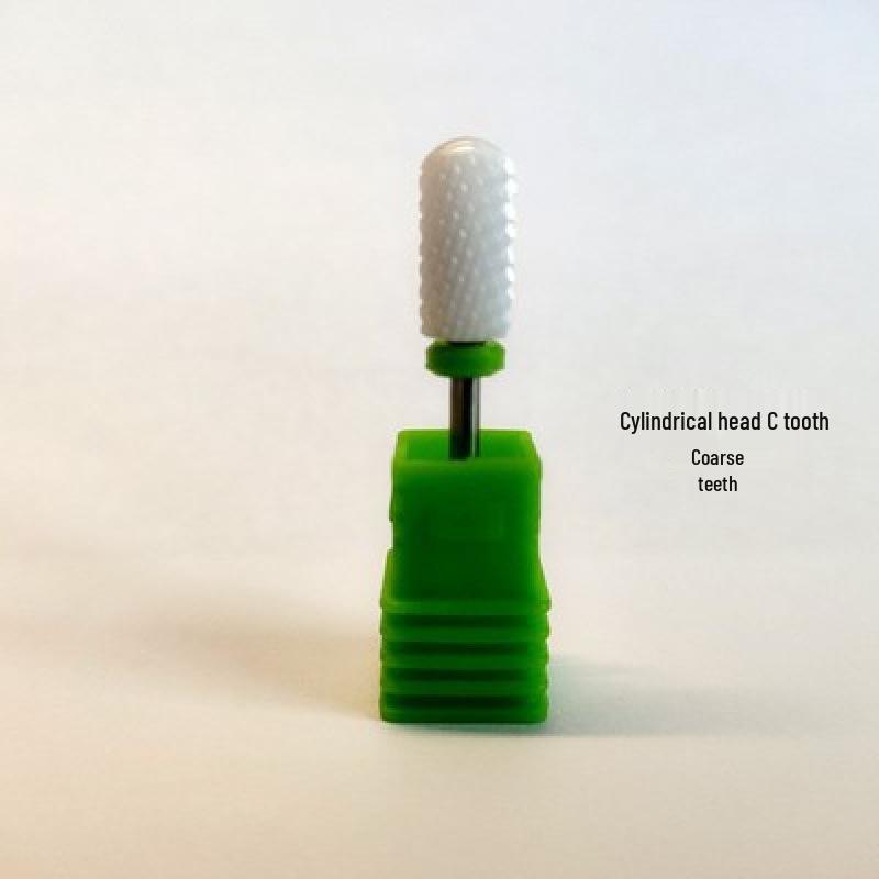 Ceramic Nail Grinding Drill Bit: Quick Gel Removal, Safe & Effective Polishing