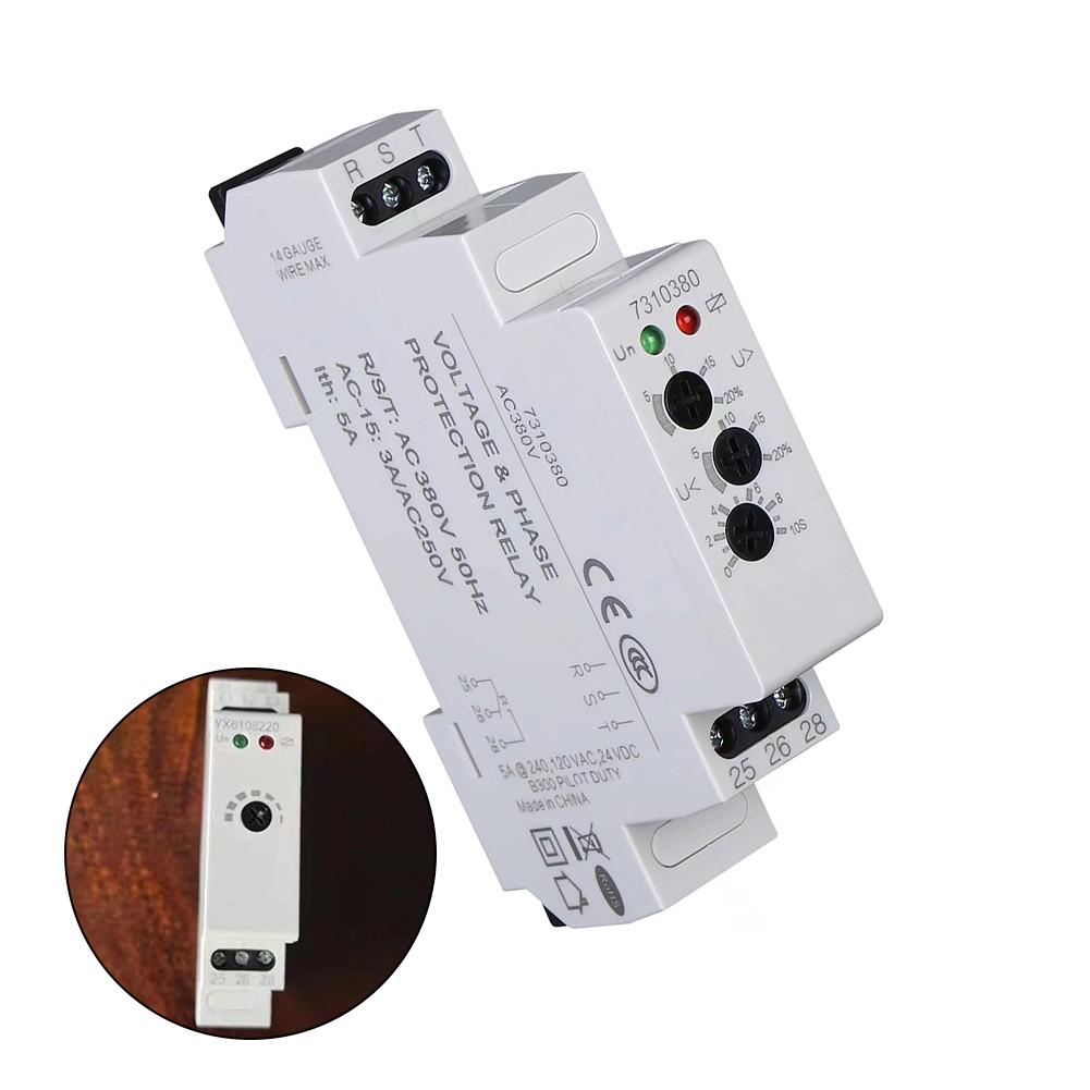 1PCS Liquid Level Control Relay Water Level Controller 5A AC/DC 24V-240V