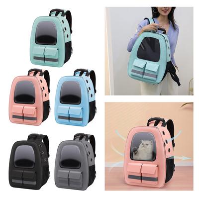 Cat Carrier Backpack Transparent Large Ventilated Portable Airline Approved Pet Backpack Bag for Travel Outdoor Hiking