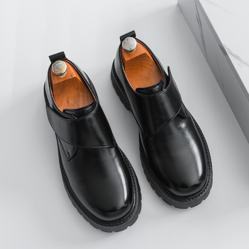 

Fashion Spring Classic White Men s Comfortable Thick Soled Oxford Shoes Fashion Brand Men s New Breathable Business Casual Leather Shoes 46