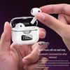 S66 Macaron Wireless Bluetooth Headset with Transparent Display & Noise Reduction