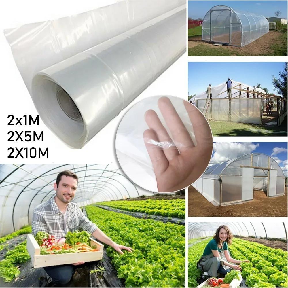 Dustproof Clear Greenhouse Film Plastic Hot House Cover Transparent Film  Garden Accessories