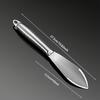 A Heavy-Duty Stainless Steel Gardening Trowel Available in Flat And Pointed Versions, Ideal for Planting, Weeding, And Loosening Soil