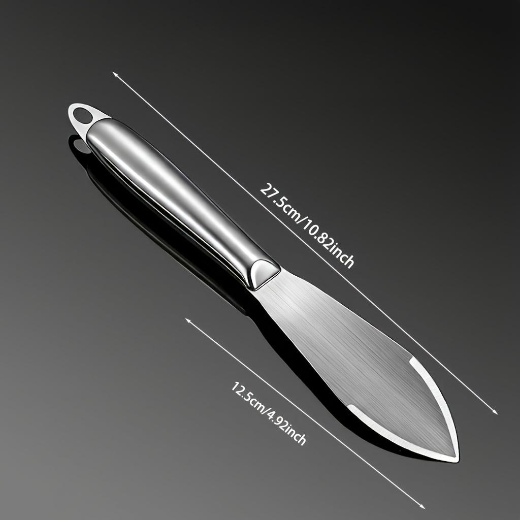 A Heavy-Duty Stainless Steel Gardening Trowel Available in Flat And Pointed Versions, Ideal for Planting, Weeding, And Loosening Soil
