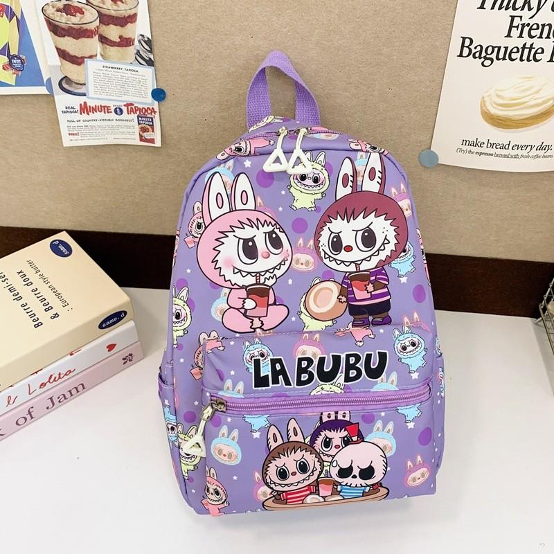 Capacity Large Backpack Nylon School Bag For Boys Girls Daily Use