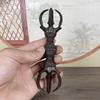 Alloy Vajra Trident, 15cm Long, Shingon Buddhist Ritual Implement, Amulet, Protection from Misfortune and Disaster [Product Code]