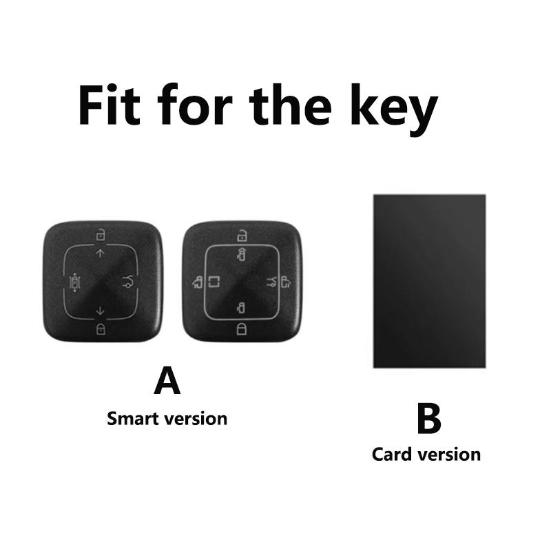 Transparent Black TPU for ZEEKR 001 007GT 7x 007 X 009 X Smart Card Remote Car Key Case Cover Holder Protector Bag Accessories