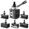 Quick Change Tool Post Set 6 Pcs Lathe Tool Holders for 6"-12" Mini Lathe