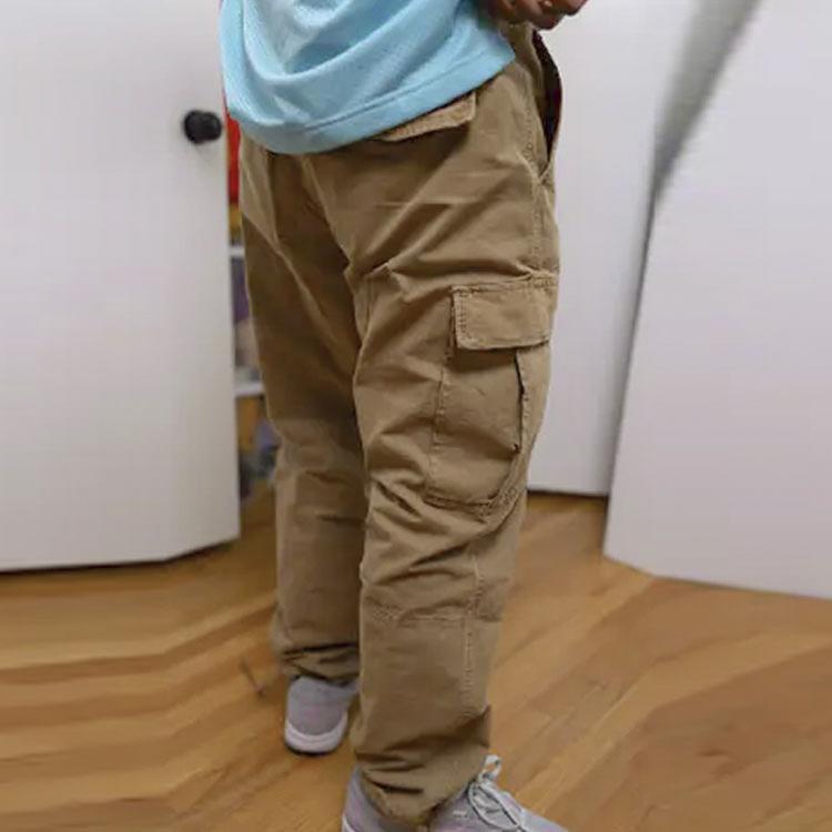 Drew House Smiley Collection Cargo Pants Unisex Brown DR-SS21-87
