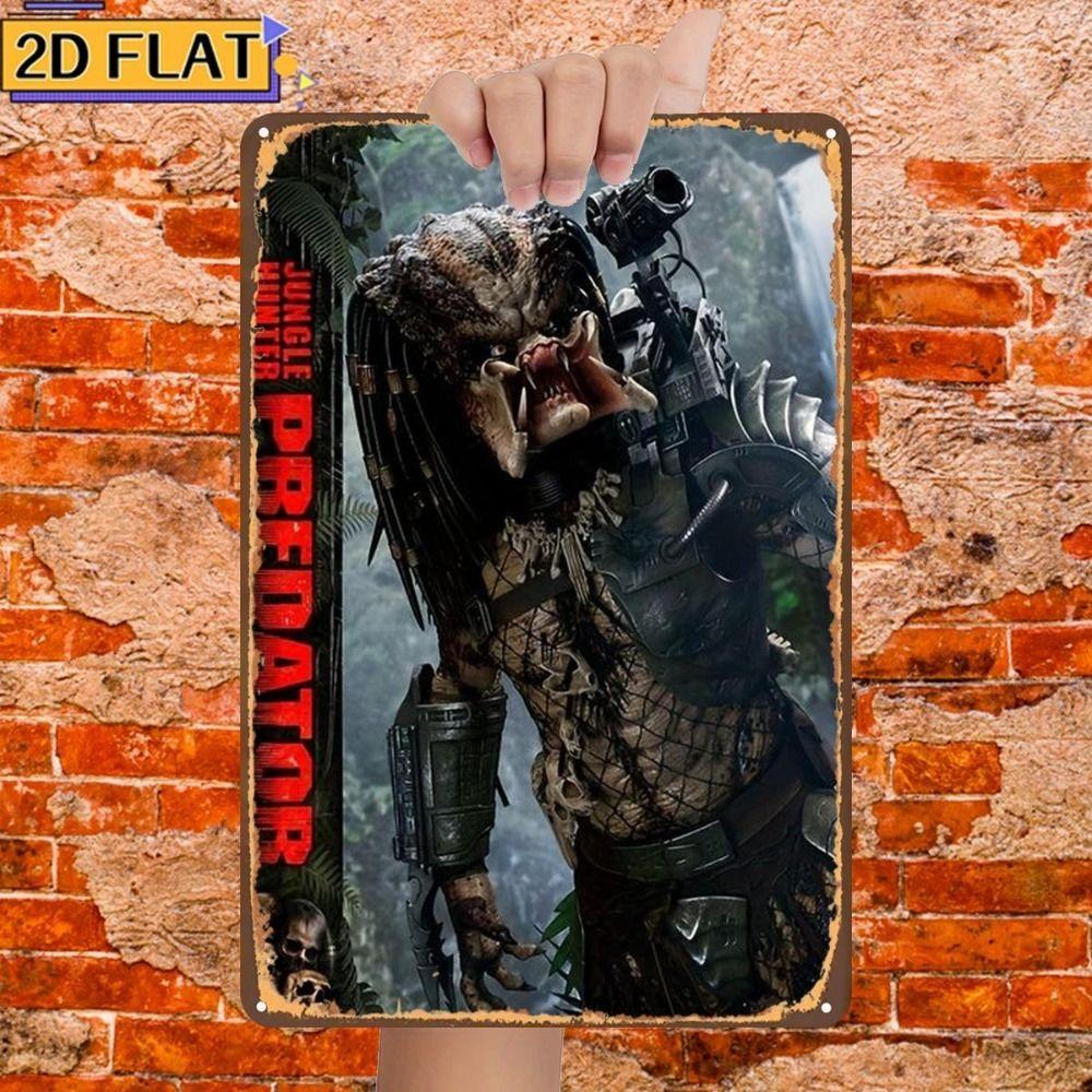Metal Wall Sign Anime Horror Corpse Party Scene 20x30cm Decor