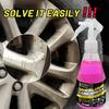 Multi-purpose wheel and hub iron powder remover|Suitable for all vehicle types|Restores shine and protects wheels from corrosion