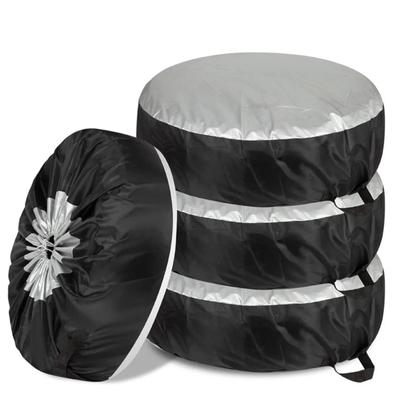 Lubonarie Tire Cover, Dustproof, Waterproof, Summer/Winter, Set of 4, For
