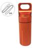 Aluminum Alloy Waterproof Capsule Seal Bottle Portable Outdoor Camping Moisture-proof Canister Medicine Seal EDC Capsule Bottle