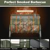Foldable Barbecue Grill Outdoor Portable Charcoal Grill  Mini Smoker Two Side Carbon for Travel Backyard Picnic Beach