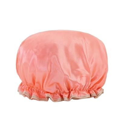 Waterproof Bath Hat Bathroom Shower Hair Cover Women Supplies Shower Cap Adult Shower Bath Bathing Caps Bathroom Accessories