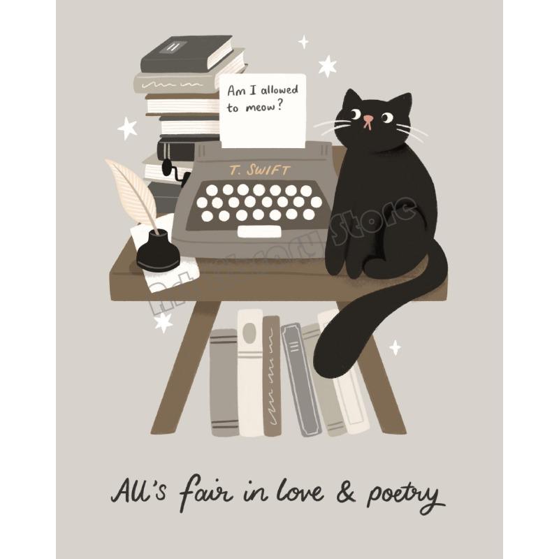 

Милые кошки Эры Лапа Невидимая нить/Карма - кошка Текст песни Иллюстрация Постер Холст Картина Настенное искусство Картинки Домашний декор 21cm×30cm NoFrame