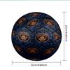 City Football Club Printed Size 5 Soccer Ball - Durable, Machine-stitched, Soft and Comfortable, Suitable for Training and Matches Gift
