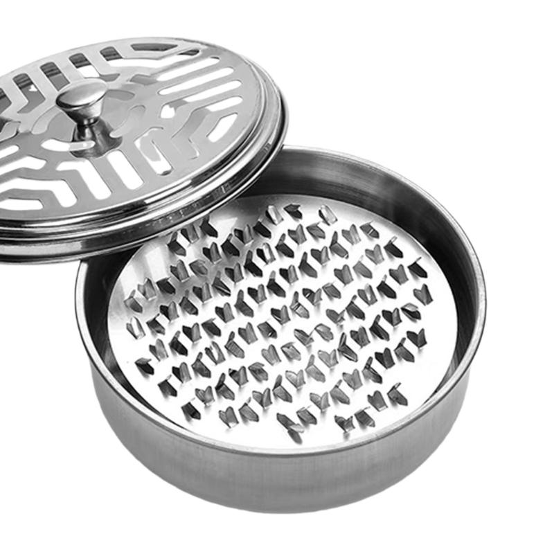 Mosquitoes Incenses Holder Mosquitoes Incenses Burners Box Compacts Mosquitoes Spirals Holder with Lid Incenses Holder