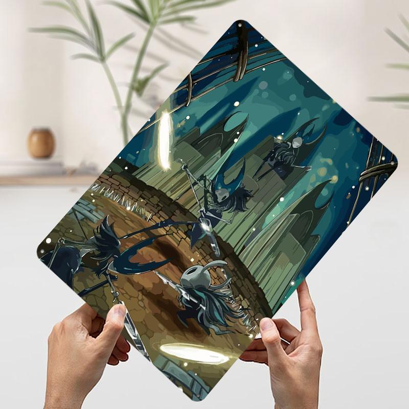 Hollow Knight Spiel Gaming Metallposter Benutzerdefinierte Wandkunst Retro Vintage Blechschilder für Zimmerdekoration Heimdekorationsartikel