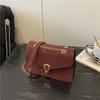 Lässige einfache Damen-Taschenkette kleine quadratische Tasche Herbst und Winter neuer Trend Mode Nische Schulter Umhängetasche