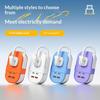 Pocket Power Strip Extension Cord 1Ac 2Usb 2Type C Socket Pure Minimalist Style Pd 15.5W Fast Charging Home Travel