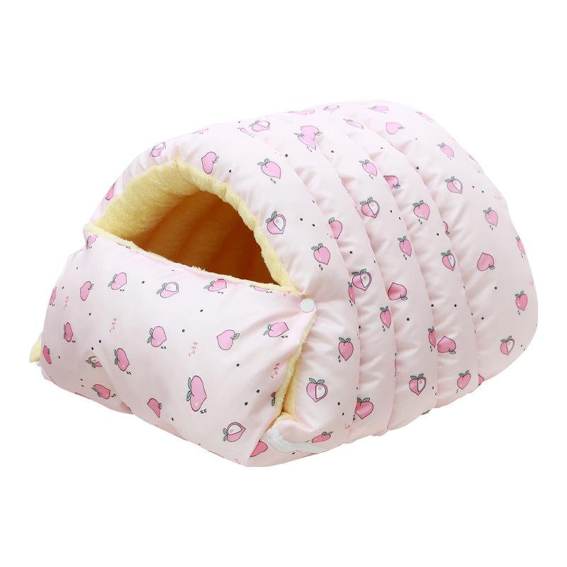 All-Season Thickened Warm Cat Bed, Anti-Cold & Moisture-Proof Oxford Cloth
