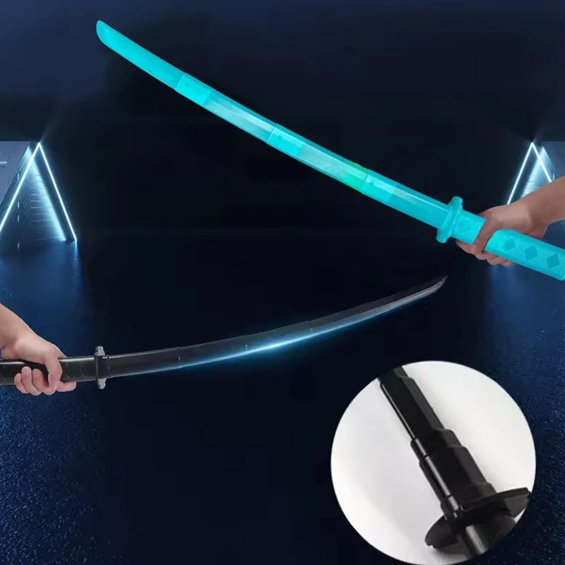 3D Printed Fidget Toy  Retractable Samurai Sword Toy Plastic Telescopic Katana Cosplay Props Party Birthday Gifts For Kids