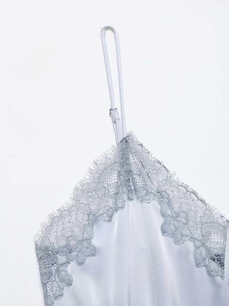 2026 Summer Sexy V-Neck Lace Camisole for Women - Waist-Cinching, Versatile Design