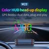 Universal Car Head Up Display HUD GPS Digital Speedometer Windshield Projector  Car Digital