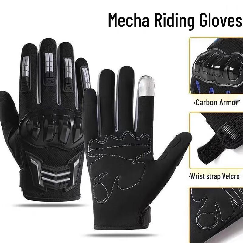Miling Men's Breathable Half-Finger Cycling & Tactical Gloves