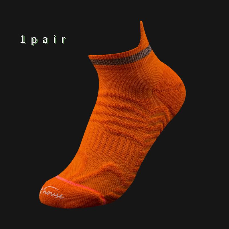 Size 35-39 Ladies' Short Breathable Non-Slip Deodorant Summer Professional Running Sports Socks