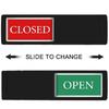 Magnetic Open/Closed Door Sign for Hotels and Offices, Easy Installation