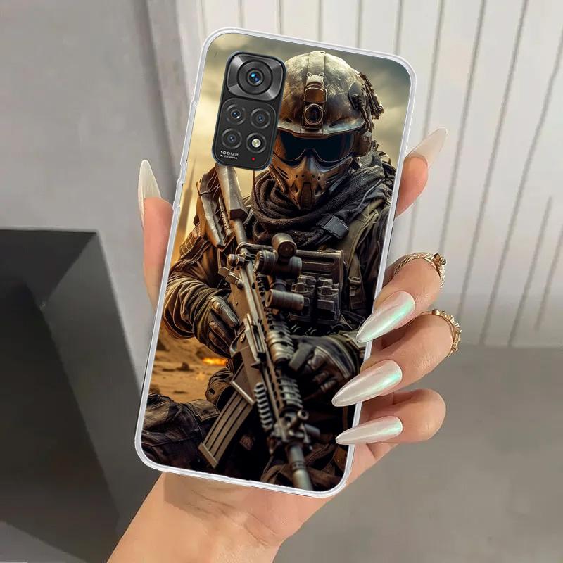 

Military Army Special Forces Phone Case for Xiaomi Redmi Note 15 14 14S 13 12S 12 Pro 11S 11 Plus 11T 11E 10S Soft Funda Print S Redmi Note 15 4G