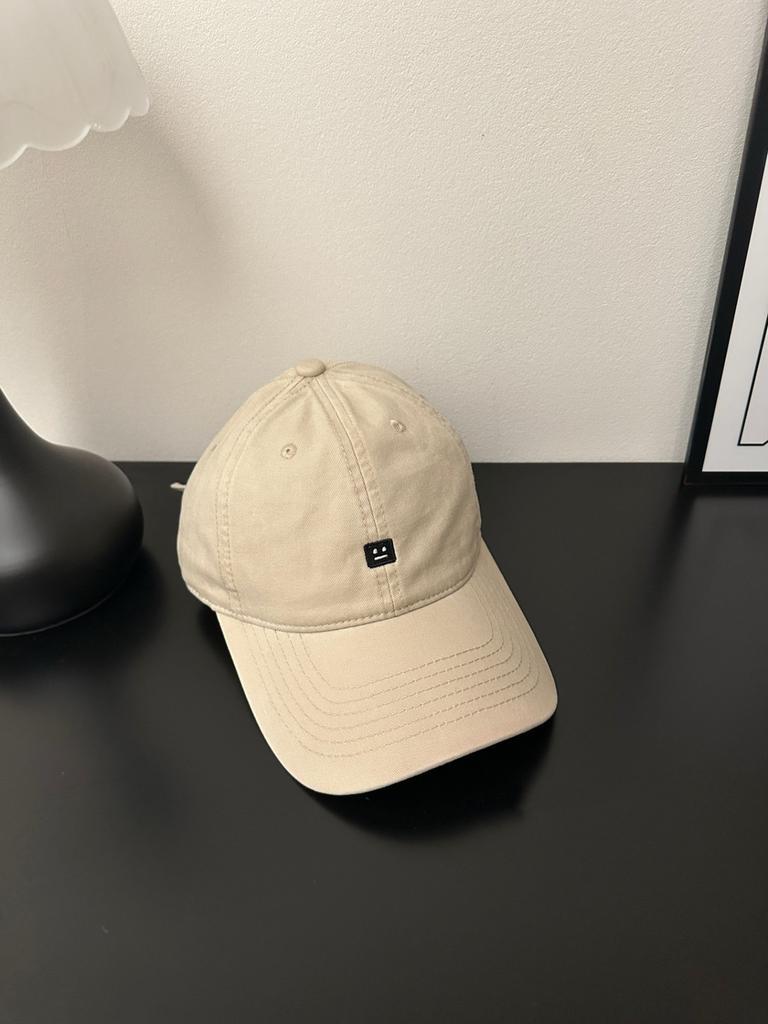Casual Cotton Baseball Cap With Wide Brim Sun Protection For Outdoor Summer Wear