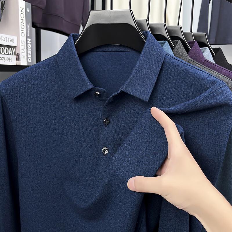 Firstview Men's Long Sleeve Polo Shirt