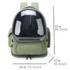 Pet Cat Carrying Bag Space Pet Backpacks Breathable Portable Transparent Backpack Puppy Dog Transport Carrier Space Capsule Bags