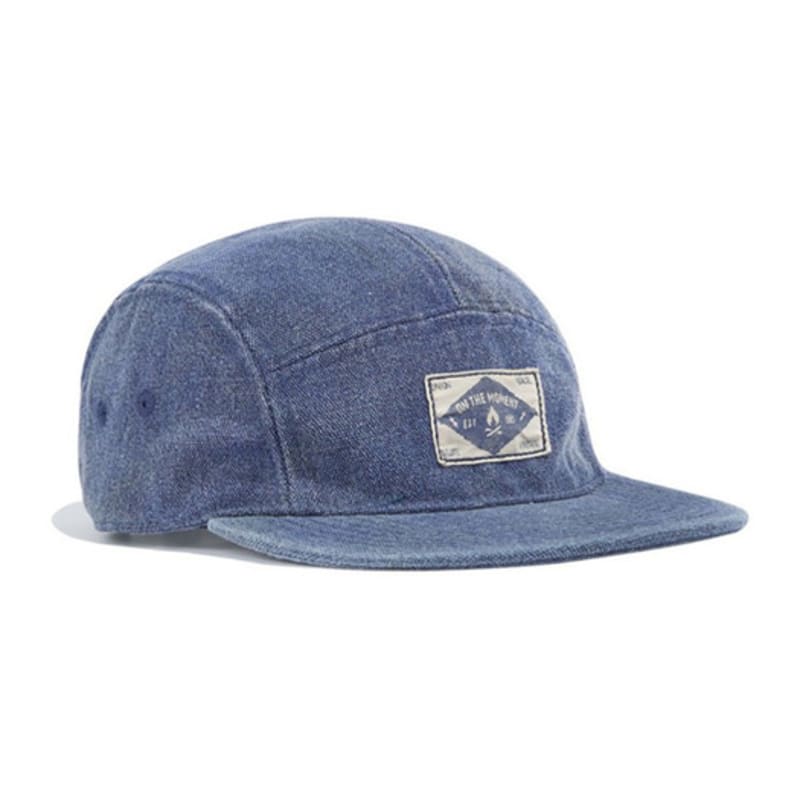 LOOKING4U On the Moment Outdoor Washed Denim Camp Cap C3 Navy