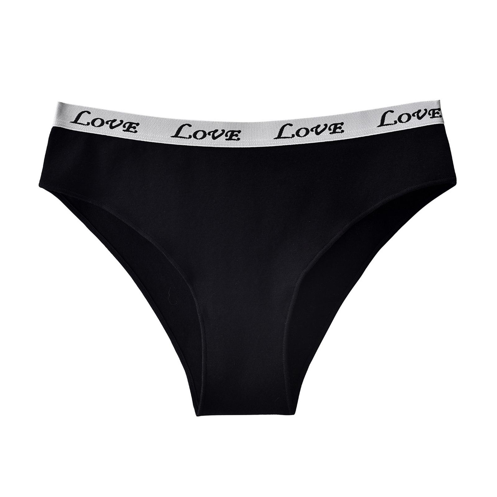 

Женское сексуальное нижнее белье со средней посадкой, больших размеров S чёрный