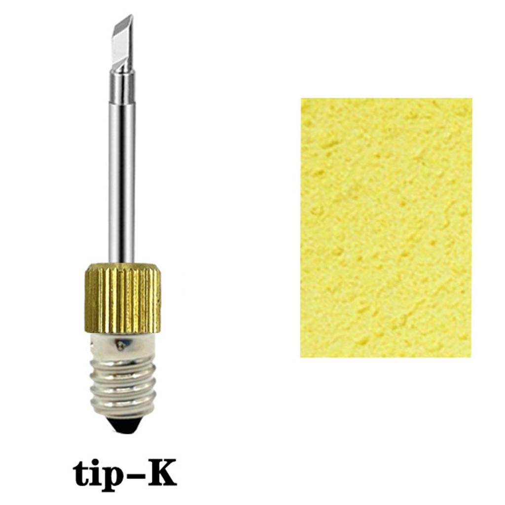 50mm Soldering Iron Tip Cutter Head E10 Horseshoe Head