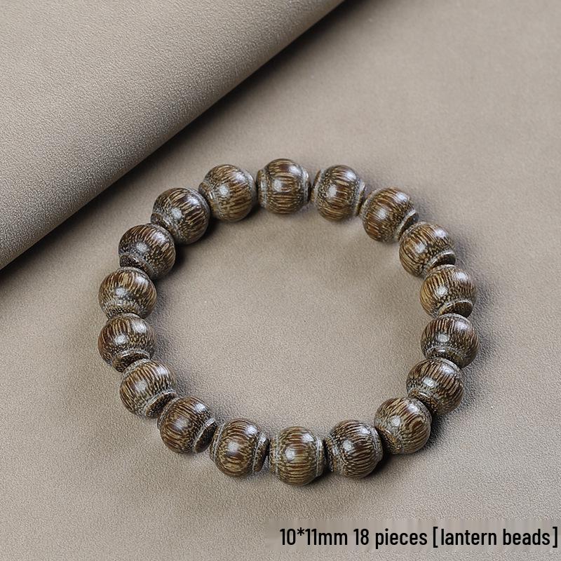 Vietnam Nha Trang Natural Agarwood Qinan Buddha Beads Bracelet for Men and Women