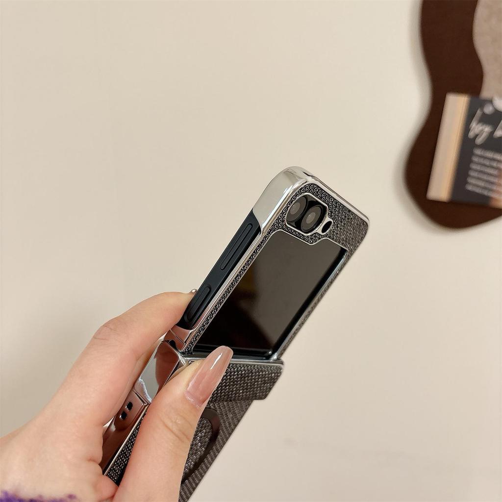 Luxury Glitter Magnetic Case for Samsung Z-Flip6/7 Foldable Phones