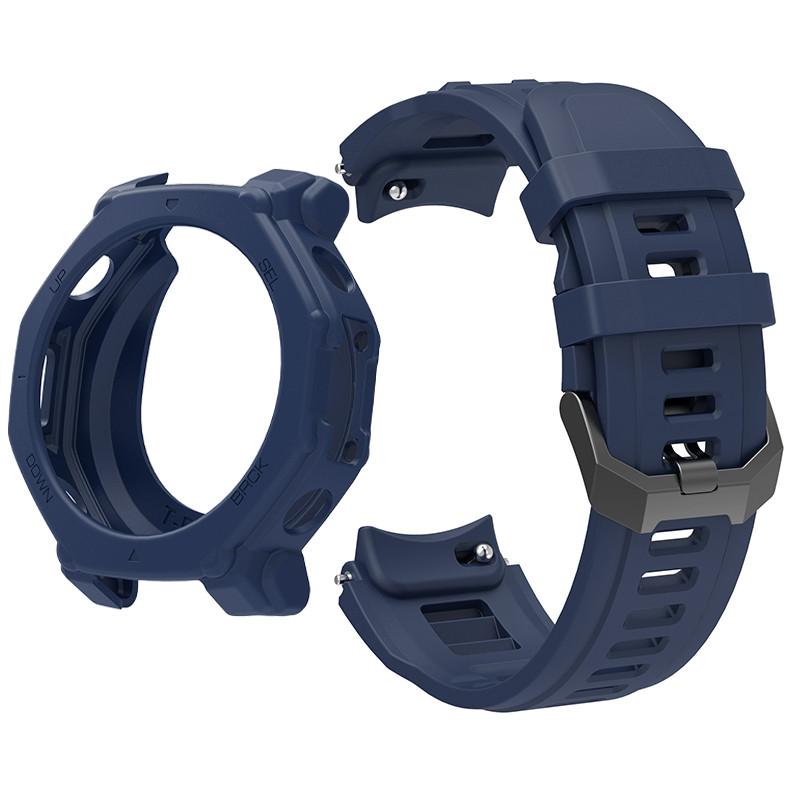 

Силіконовий Чохол + Ремінець Для Huami Amazfit T-REX 3 Pro Ремінець Браслет Для Amazfit T-rex3 Pro Захисний Чохол Аксесуари For T-REX 3Pro